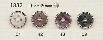 1832 زر أنيق وفاخر للقمصان[أزرار] DAIYA BUTTON