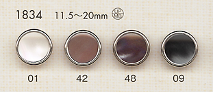 1834 زر أنيق وفاخر وبسيط للقمصان والسترات[أزرار] DAIYA BUTTON