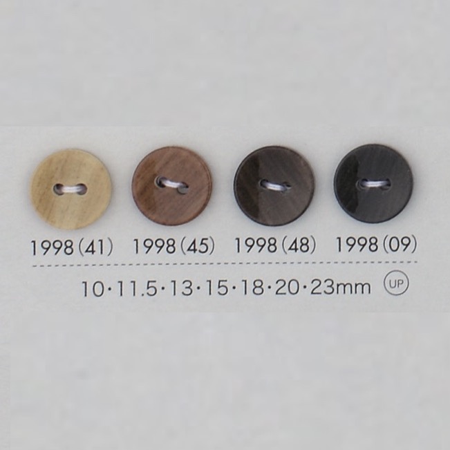 1998 زر من راتنج البوليستر[أزرار] DAIYA BUTTON
