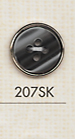 207SK زر بلاستيكي بسيط ذو 4 ثقوب للقمصان[أزرار] DAIYA BUTTON