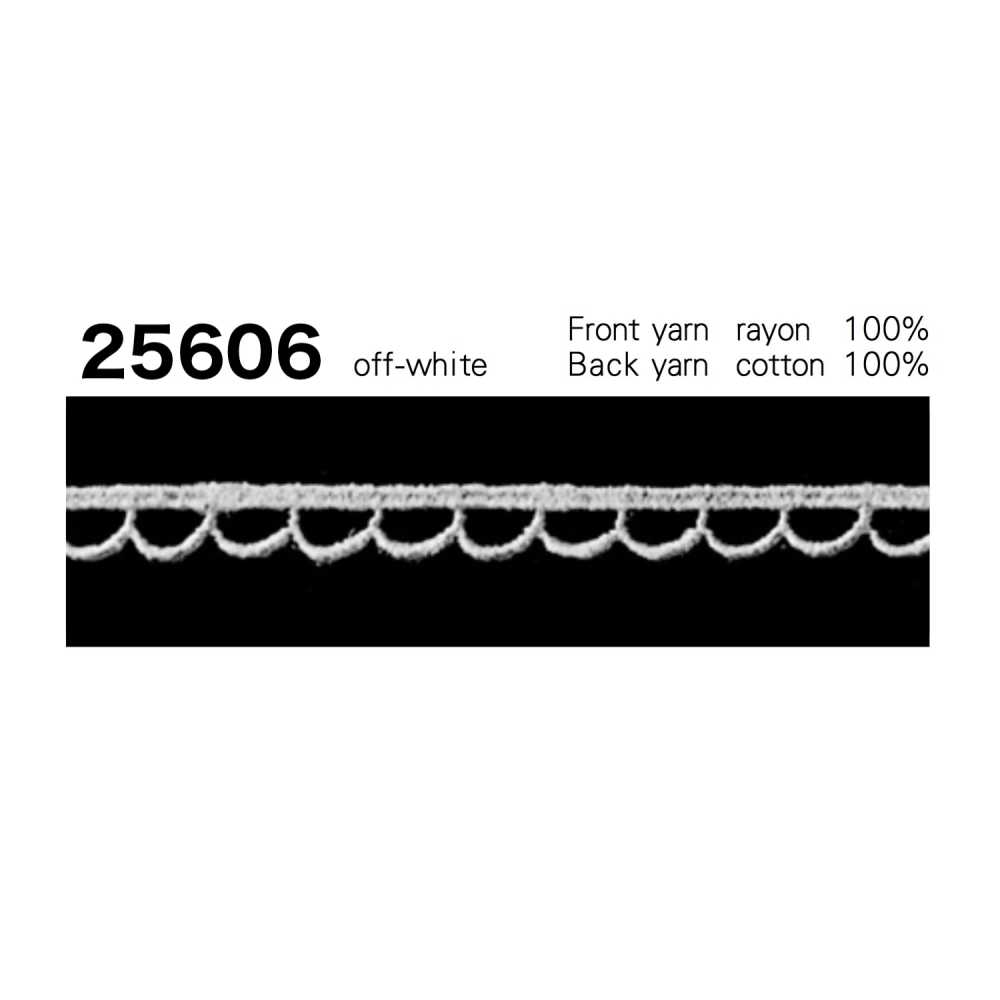 25606 دانتيل كيميائي ضيق Kyowa Lace