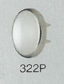 322P Pearl Top Parts خطاف حياكة 12mm[المثبتات الضاغطة والحلقات المعدنية] Morito (MORITO)