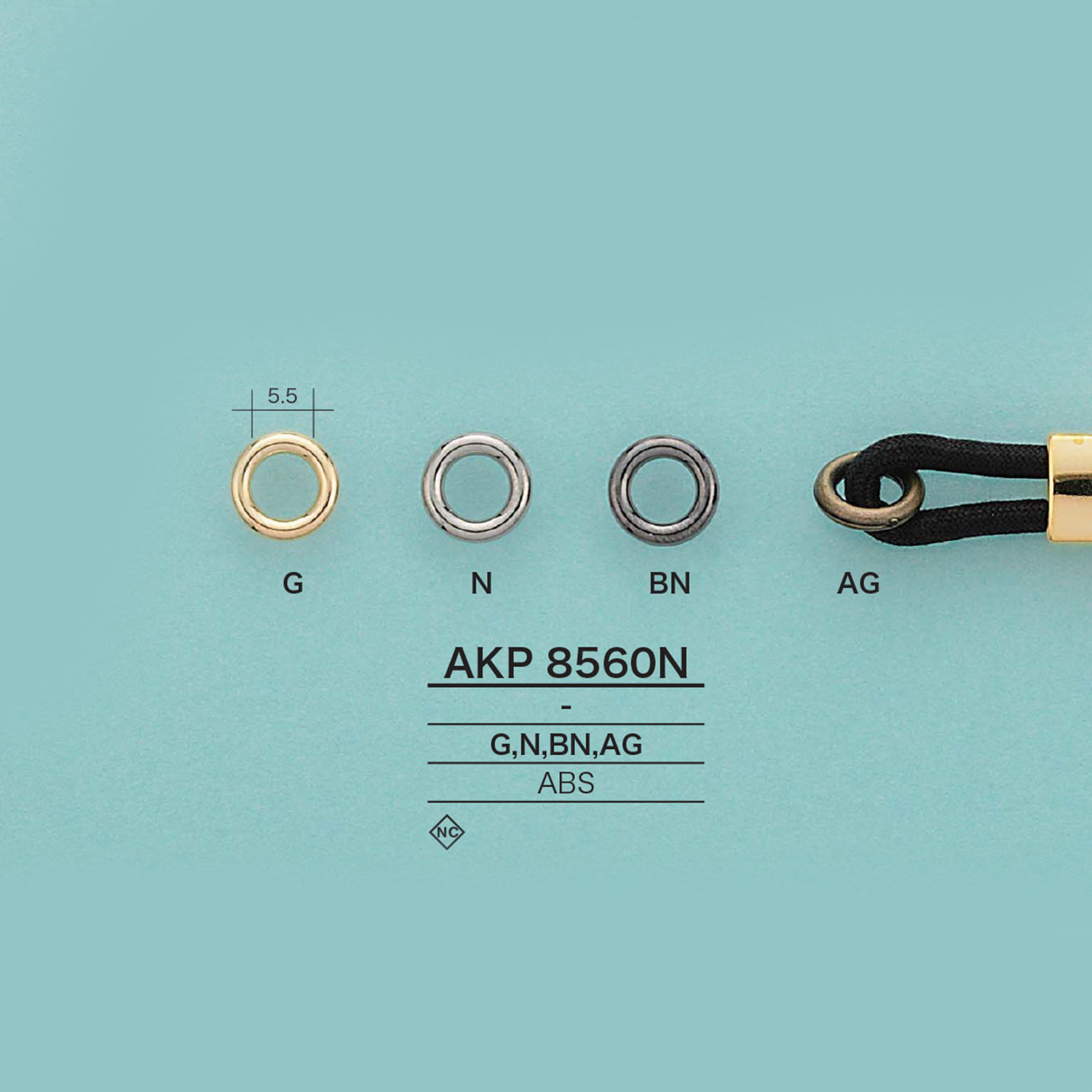 AKP8560N حلقة[أبازيم وحلقات] IRIS