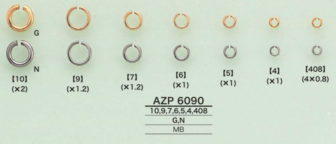 AZP6090 حلقة دائرية[أبازيم وحلقات] IRIS