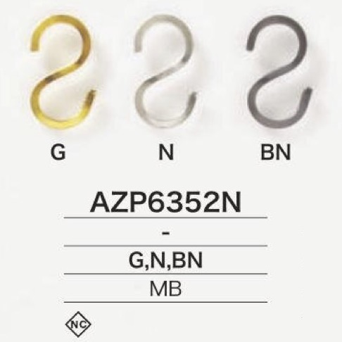 AZP6352N أزرار أكمام من النحاس الأصفر/وصلات قابلة للتحويل[Other Miscellaneous Goods] IRIS
