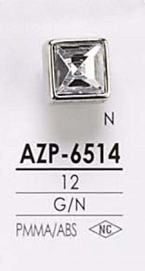 AZP6514 زر حجر كريستالي[أزرار] IRIS