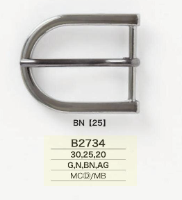 B2734 إبزيم بشكل شراع من سبائك مصبوبة/نحاس[أبازيم وحلقات] IRIS