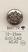 BM119 زر معدني بمظهر فاخر للجاكيتات[Buttons] DAIYA BUTTON