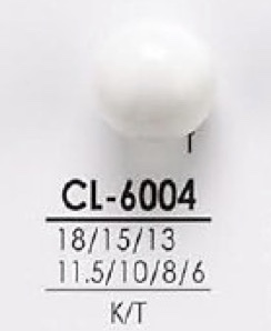 CL6004 زر بساق نفقية من راتنج الكازين[Buttons] IRIS
