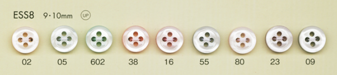 ESS8 DAIYA BUTTONS زر بوليستر ملون شبيه بالصدف[Buttons] DAIYA BUTTON