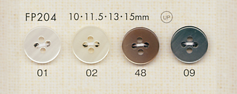 FP204 DAIYA BUTTONS زر بوليستر بنمط الصدفة[أزرار] DAIYA BUTTON