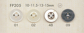 FP205 DAIYA BUTTONS زر بوليستر يشبه الصدف[Buttons] DAIYA BUTTON