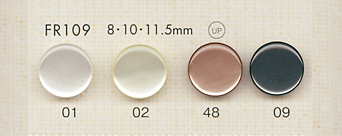 FR109 DAIYA BUTTONS زر بوليستر بمظهر الصدف[Buttons] DAIYA BUTTON