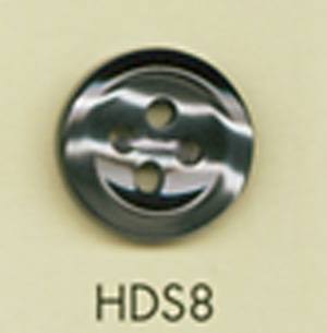 HDS8 DAIYA BUTTONS زر بوليستر بمظهر الصدف مقاوم للصدمات من سلسلة HYPER DURABLE[Buttons] DAIYA BUTTON