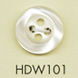 HDW101 DAIYA BUTTONS زر بوليستر بمظهر الصدف مقاوم للصدمات من سلسلة HYPER DURABLE[أزرار] DAIYA BUTTON
