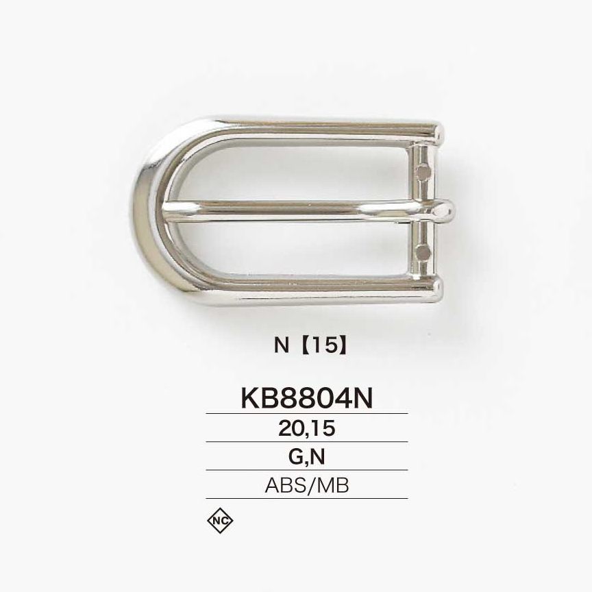KB8804N مشبك بشكل شراع من راتنج ABS / نحاس[أبازيم وحلقات] IRIS
