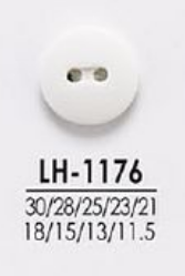 LH1176 أزرار قابلة للتلوين للقمصان والمعاطف IRIS
