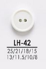 LH42 أزرار قابلة للتلوين للقمصان والمعاطف IRIS