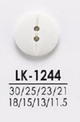 LK1244 أزرار قابلة للصباغة، من القمصان إلى المعاطف IRIS