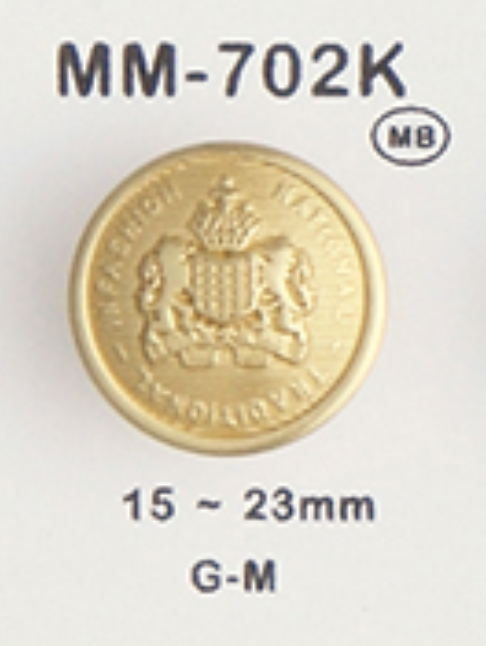 MM702K زر معدني[أزرار] DAIYA BUTTON