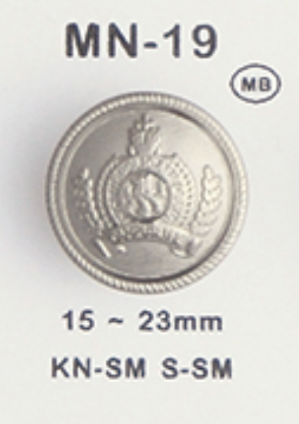 MN19 زر معدني[أزرار] DAIYA BUTTON