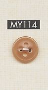 MY114 زر بوليستر بسيط وأنيق ذو 4 فتحات للقمصان والبلوزات[أزرار] DAIYA BUTTON