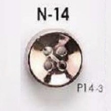 N14 زر من راتنج ABS بأربع فتحات[Buttons] IRIS