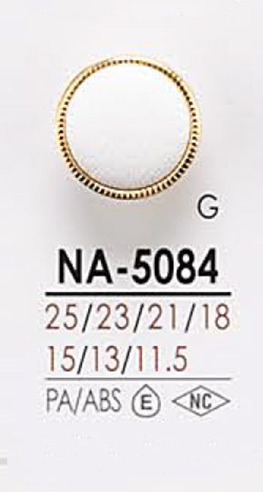 NA5084 زر بساق مغلق بغطاء بمظهر الصدف للاستخدام في الصباغة[أزرار] IRIS