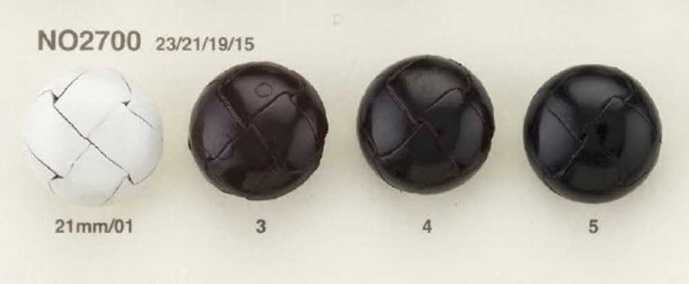 NO2700 أزرار أخرى مصنوعة من الجلد IRIS