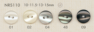 NRS110 DAIYA BUTTONS زر بوليستر بتأثير الصدف[أزرار] DAIYA BUTTON