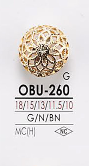 OBU260 زر معدني[Buttons] IRIS