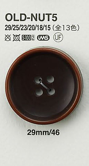 OLD-NUT5 زر بشكل صامولة[أزرار] IRIS
