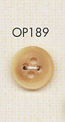 OP189 زر بوليستر أنيق على طراز قرن الجاموس بأربعة ثقوب[أزرار] DAIYA BUTTON
