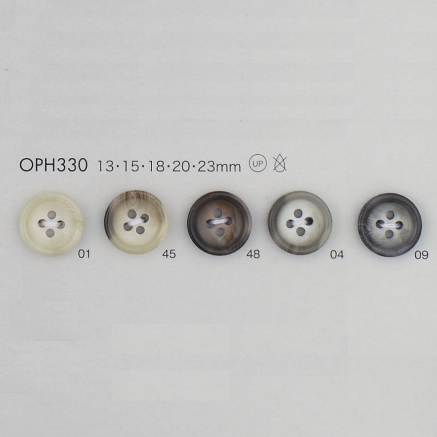 OPH330 زر من راتنج البوليستر بأربعة ثقوب[أزرار] DAIYA BUTTON