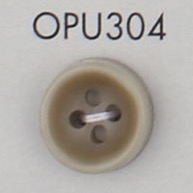 OPU304 زر بوليستر بأربع فتحات أنيق ولطيف للقمصان والبلوزات[أزرار] DAIYA BUTTON
