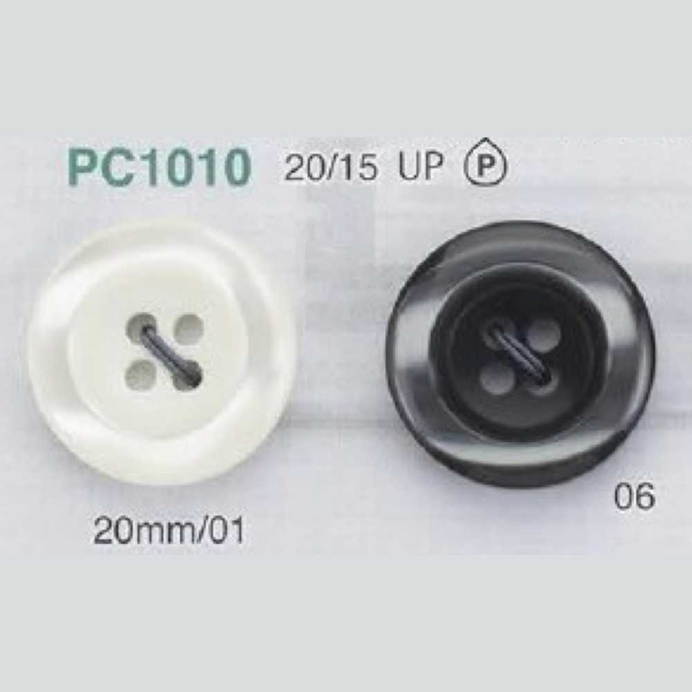 PC1010 زر راتنج البوليستر بأربع فتحات[أزرار] IRIS