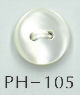 PH105 زر صدفي دائري ذو فتحتين[أزرار] Sakamoto Saji Shoten
