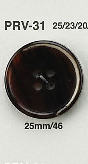 PRV31 زر مسطح بطراز قرن الجاموس[أزرار] IRIS