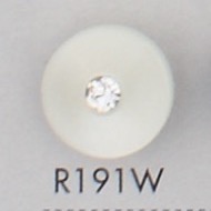 R191W زر من راتنج البوليستر[أزرار] DAIYA BUTTON