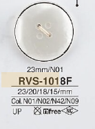 RVS1018F زر أمامي بأربعة ثقوب من راتنج البوليستر[أزرار] IRIS