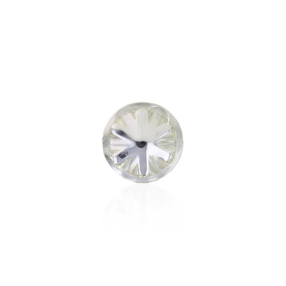 RVS6816 زر بساق أنبوبي مصنوع من polyester resin/polycarbonate resin[Buttons] IRIS