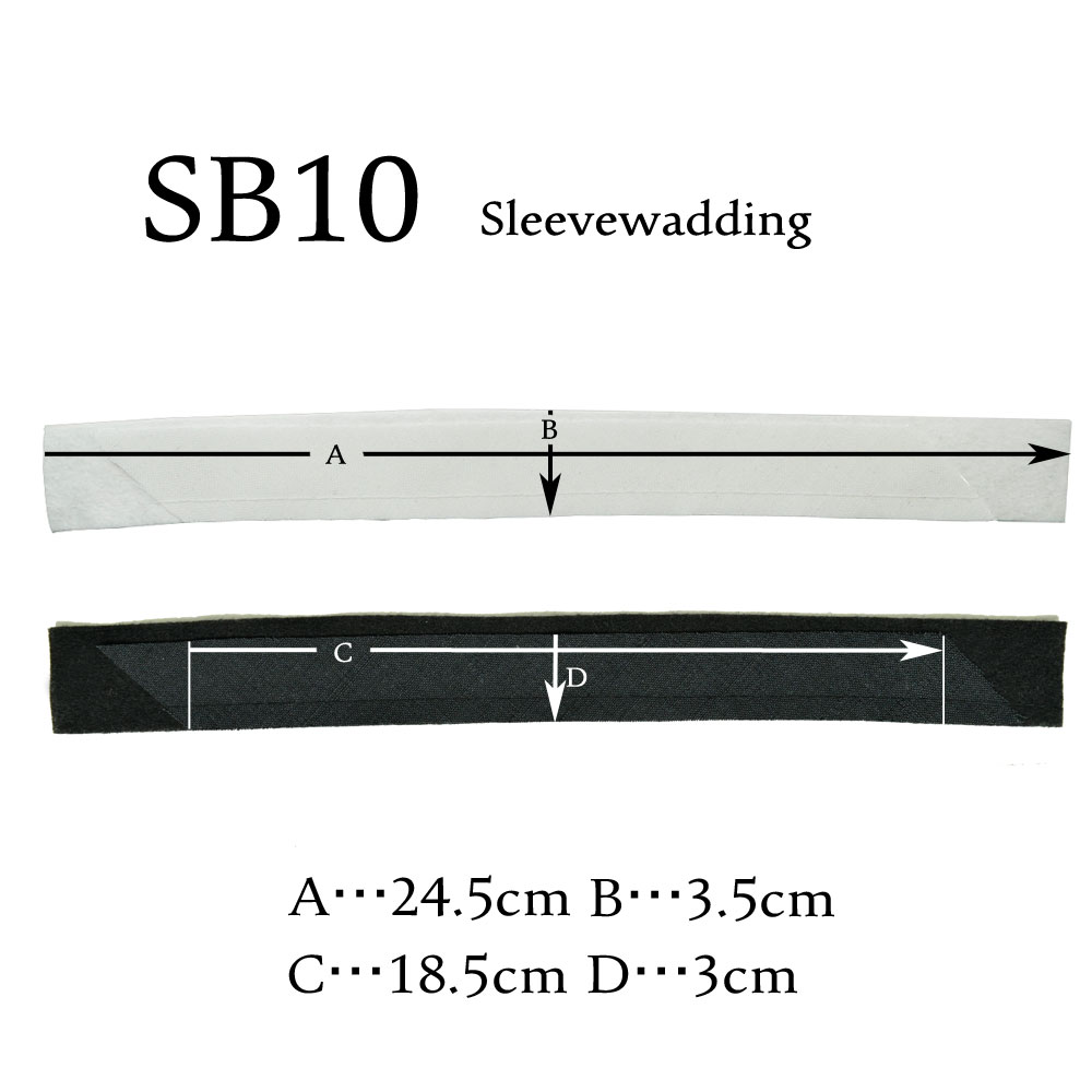 SB10 حشوة رأس الكم لجاكيتات السيدات