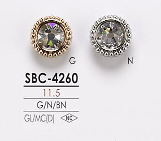 SBC4260 زر بحجر كريستال[أزرار] IRIS
