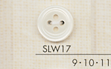 SLW17 DAIYA BUTTONS زر بوليستر بنمط الصدفة[أزرار] DAIYA BUTTON