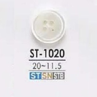 ST1020 زر صدفي Takase بأربع فتحات[Buttons] IRIS
