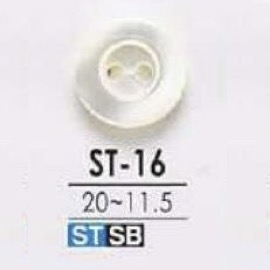 ST16 زر Takase Shell ذو فتحتين[أزرار] IRIS