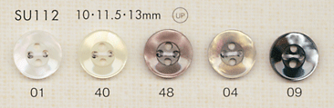 SU112 DAIYA BUTTONS زر بوليستر بشكل الصدف[Buttons] DAIYA BUTTON