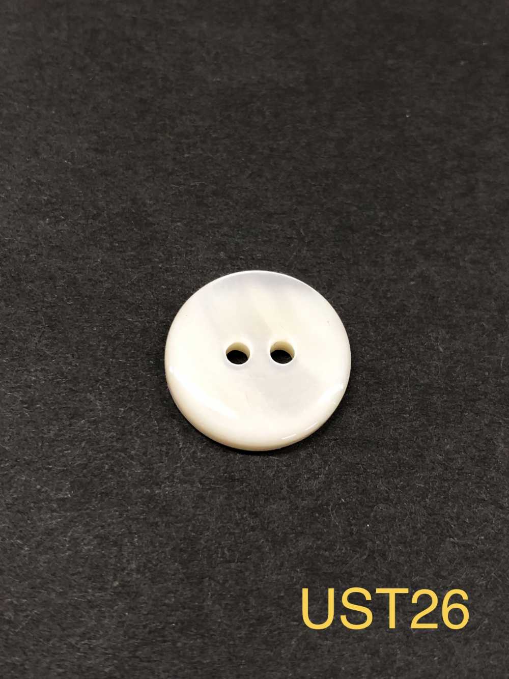 UST26 مادة طبيعية، مصبوغ، مصنوع من Takase Shell، أمامي ذو فتحتين، زر لامع[Buttons] IRIS