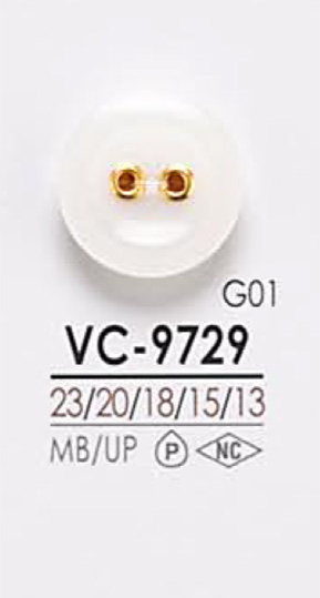 VC9729 زر ذو فتحتين للصباغة[Buttons] IRIS
