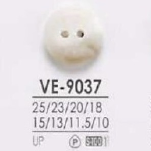 VE9037 زر من راتنج البوليستر بفتحتين أماميتين[Buttons] IRIS